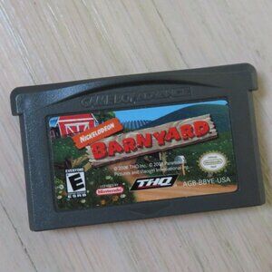 BARNYARD Nikelodeon Game for Nintendo Gameboy